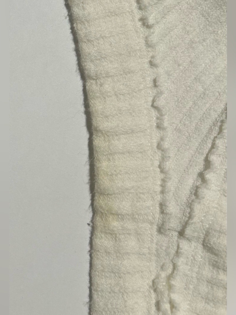 Forever 21 Off-White Ribbed Button-Front Crop Tank - Picture 4 of 4